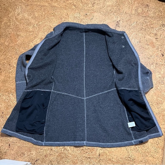 Prana Sephra Full Zip Recycled Wool Blend Shawl Collar Sweater Jacket Sz S - Picture 11 of 16